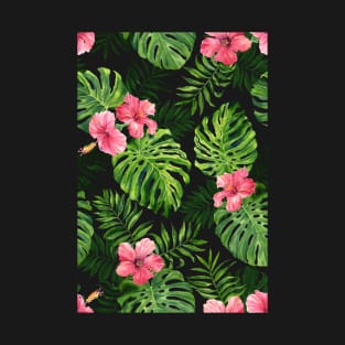 Tropical hibiscus T-Shirt