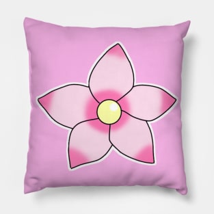 Sakura Pearl Flower Pillow