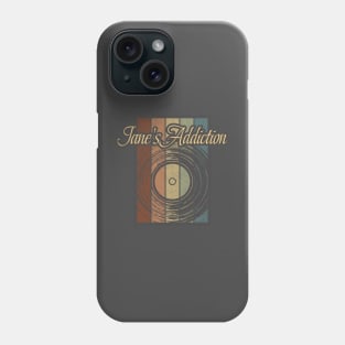 Jane's Addiction Vynil Silhouette Phone Case