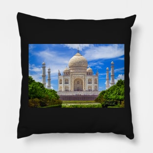 Taj Mahal riverside. Pillow