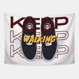 Keep walking Tapestry