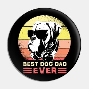 Best Dog Dad Ever Pin