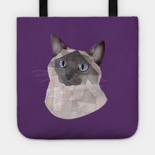 Martini Siamese Cat Tote