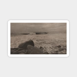 Photo Sea. Retro Magnet