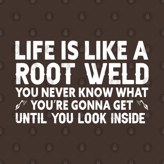 Life is like a Root Weld Shirt. by sudiptochy29