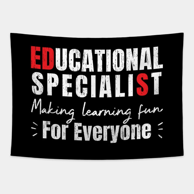 Funny Educational Specialist Graduation Tapestry by GloriaArts⭐⭐⭐⭐⭐