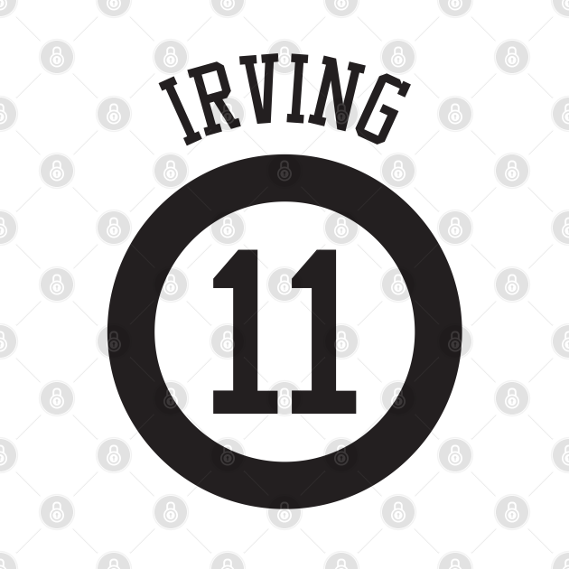 Kyrie Irving Name and Number Kyrie Irving TShirt TeePublic