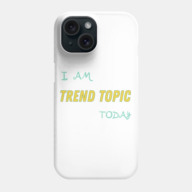 Trend Topic Phone Case by Raimondi
