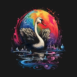 Swan Earth Day T-Shirt