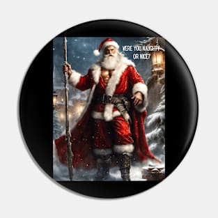 Were you naughty or nice? Pin