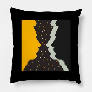 Geography 8 bit Pillow