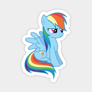 Rainbow Dash sitting Magnet