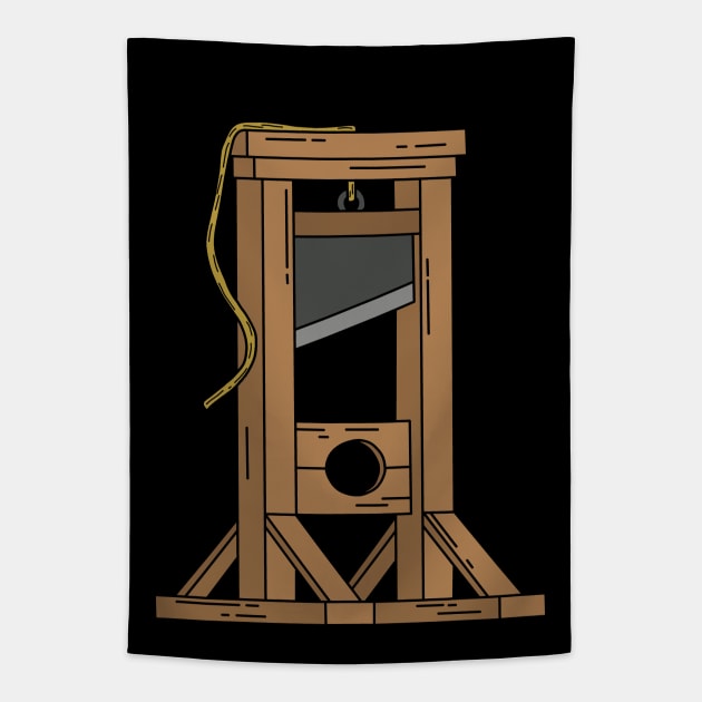 Guillotine Tapestry by valentinahramov