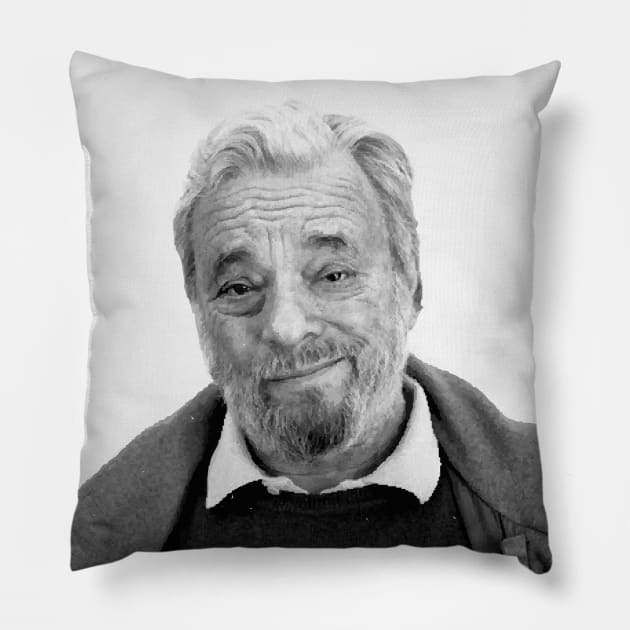 Stephen Sondheim! Pillow by byebyesally