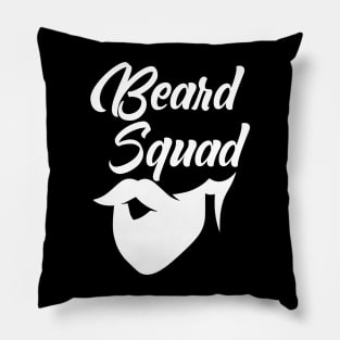 Beard squad saying Pillow