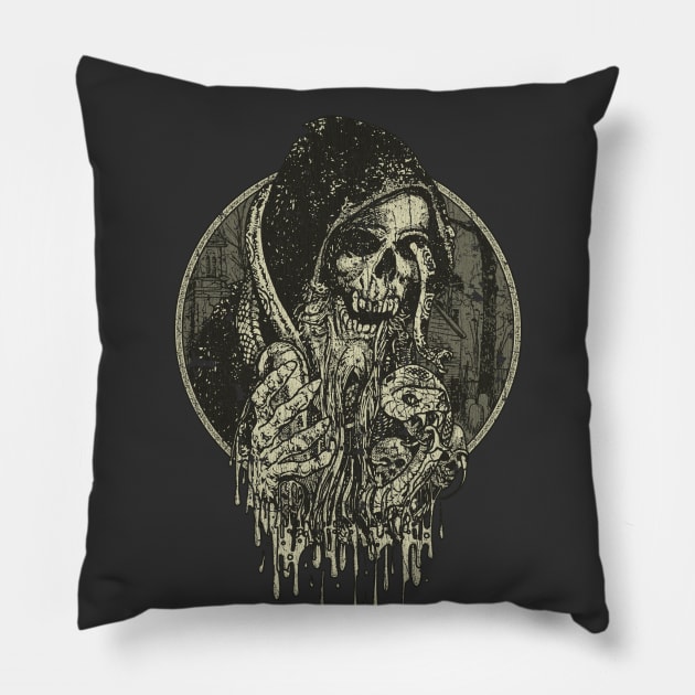 Grave Robber 1980 Pillow by JCD666