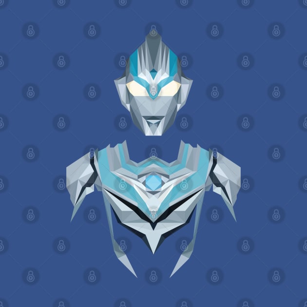 Ultraman Fuuma (Low Poly Style) by The Toku Verse