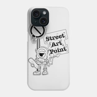 Hugus x Street Art Point Phone Case