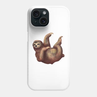 Cozy Three Toed Sloth Phone Case