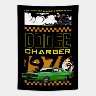 1970 Charger SRT Car Tapestry