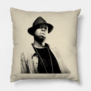 J Dilla // Vintage Style Design Pillow