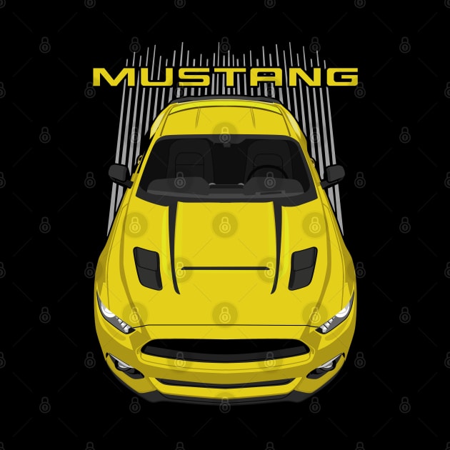 Mustang GT CS 2016-2017 - Yellow by V8social