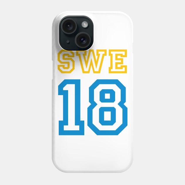 SWEDEN 2018 Phone Case by eyesblau