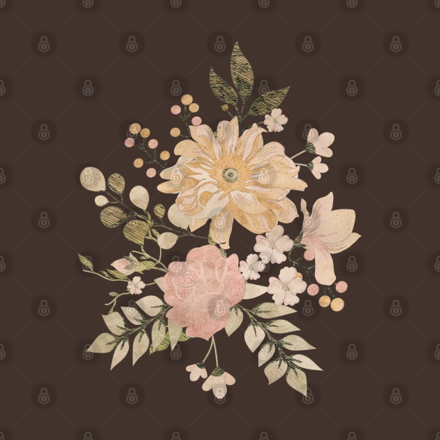 Vintage Flowers by uncommontee