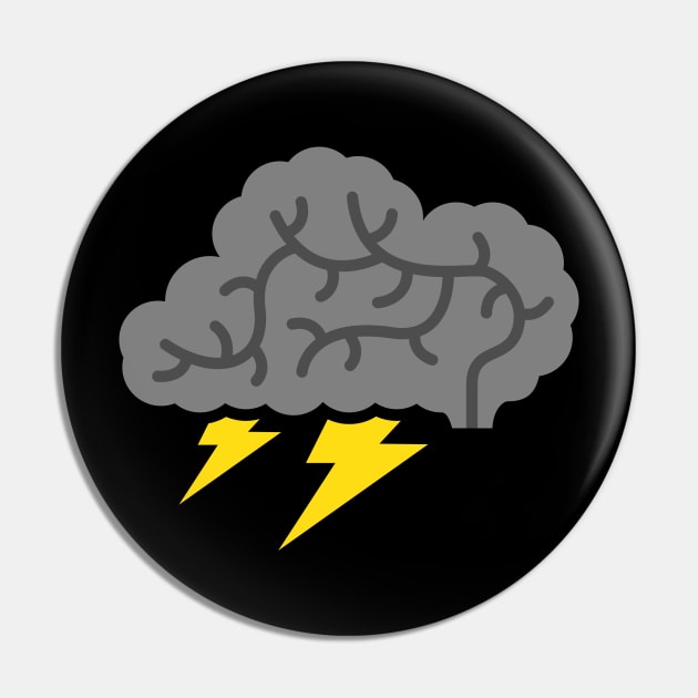 Brain Storm Pin by viktorhertz