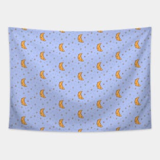 Moons and Stars Pattern Tapestry