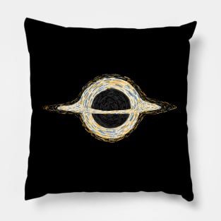 The Starry Black Hole Pillow