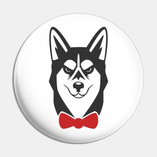 Mad tie Husky Pin