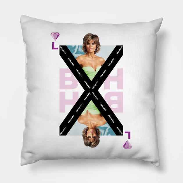 RHoBH X: Lisa Rinna Pillow by hashtagRHoBH