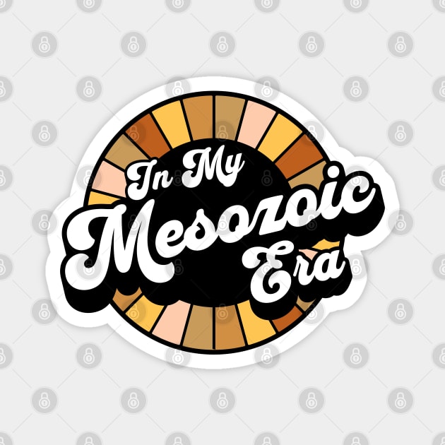 Earth Science - Mesozoic Era - Geology Magnet by Yesteeyear