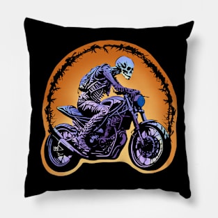 Ride or Die (Purple) Pillow