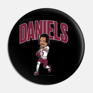 Jayden Daniels Caricature Pin