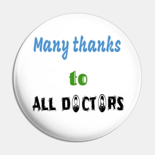 Many thanks to all doctors Pin