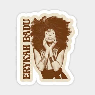 Sketch art - Erykah Badu Magnet