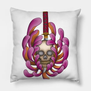 Skull Tanto Pillow