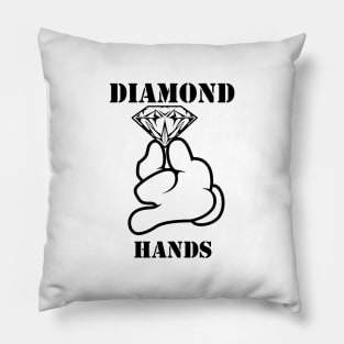 diamond hands Pillow