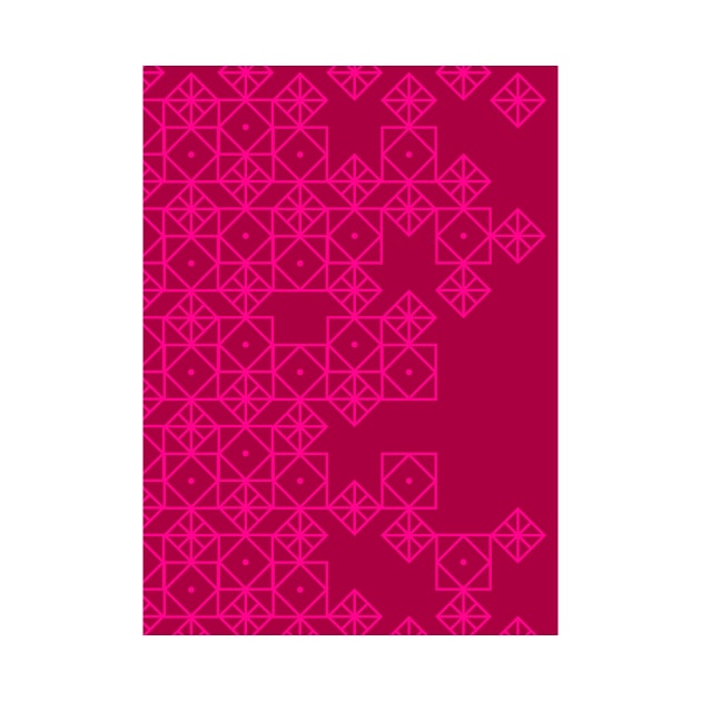 Geometric pink by CatCoq