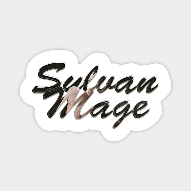 Sylvan Mage Magnet by afternoontees