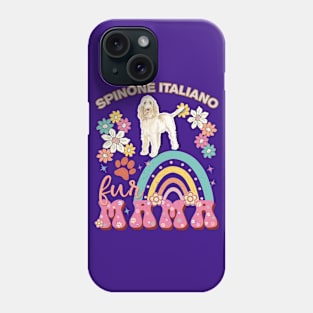 Spinone Italiano Fur Mama, Spinone Italiano For Dog Mom, Dog Mother, Dog Mama And Dog Owners Phone Case