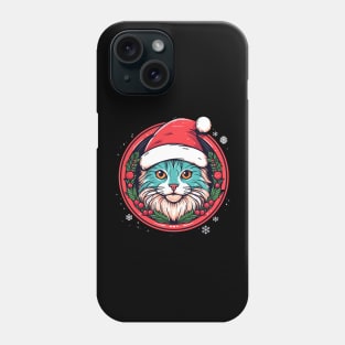 Manx Cat  Xmas, Love Cats Phone Case