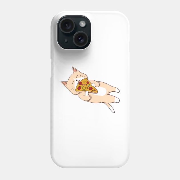 Dinner for Kitty Phone Case by imlying