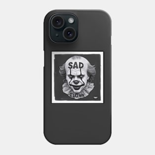 Very sad clown Phone Case