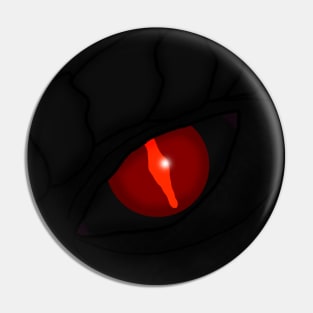 Demonic dragon eye - normal version Pin