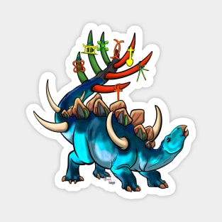 TWD HoliDinos: Kwanzaa Kentrosaurus Magnet