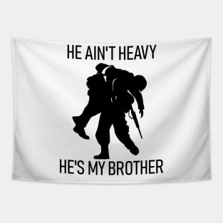 He ain't heavy, he's my brother Black Tapestry