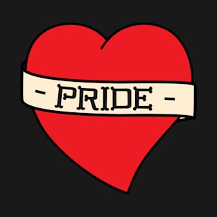 Tattoo Style Pride Heart T-Shirt